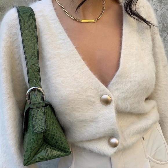 Princess Polly Sweaters - Princess Polly Cream Merlo Cardigan